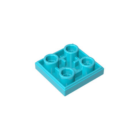 Gobricks,Tile Special 2 x 2 Inverted,11203