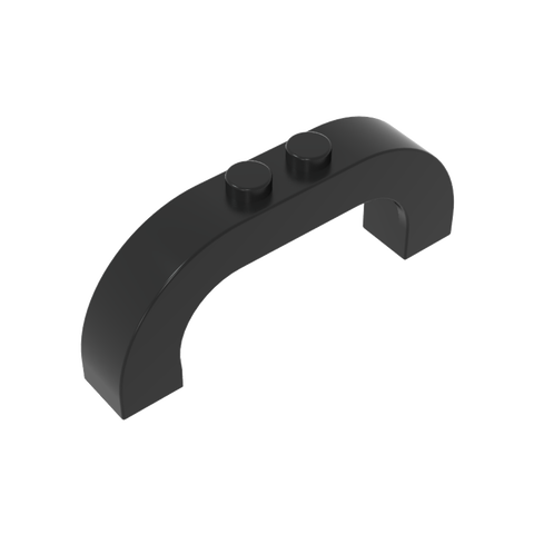 Gobricks,Brick Arch 1 x 6 x 2 Curved Top,6183,24434