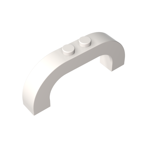 Gobricks,Brick Arch 1 x 6 x 2 Curved Top,6183,24434