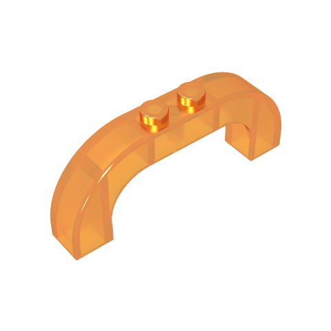 Gobricks,Brick Arch 1 x 6 x 2 Curved Top,6183,24434