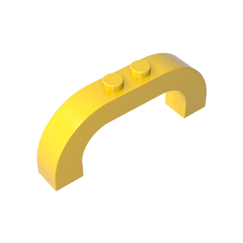 Gobricks,Brick Arch 1 x 6 x 2 Curved Top,6183,24434