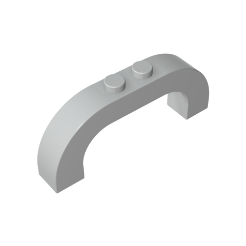 Gobricks,Brick Arch 1 x 6 x 2 Curved Top,6183,24434