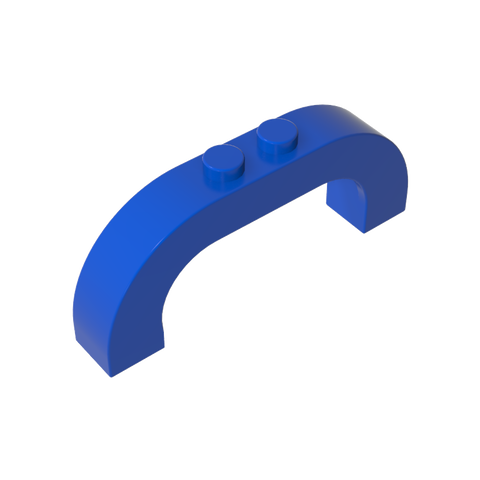 Gobricks,Brick Arch 1 x 6 x 2 Curved Top,6183,24434