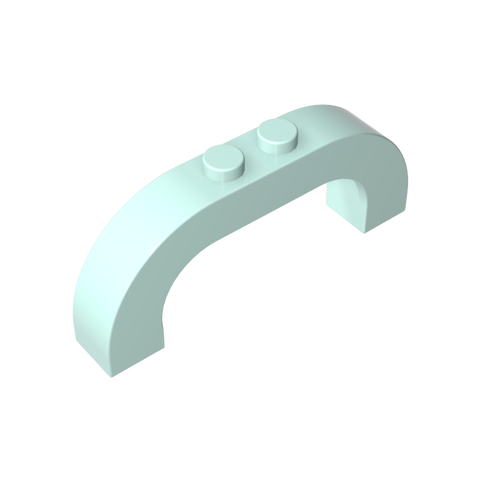 Gobricks,Brick Arch 1 x 6 x 2 Curved Top,6183,24434