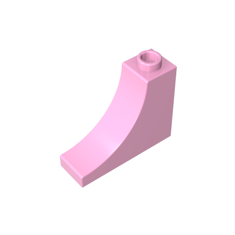Gobricks,Brick Arch 1 x 3 x 2 Inverted [Inside Bow],18653,gds857