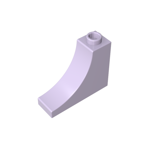 Gobricks,Brick Arch 1 x 3 x 2 Inverted [Inside Bow],18653,gds857