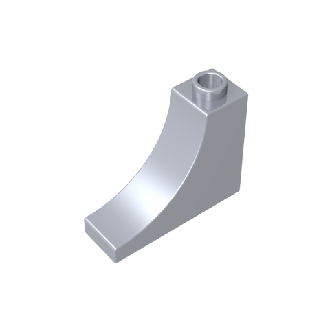 Gobricks,Brick Arch 1 x 3 x 2 Inverted [Inside Bow],18653,gds857