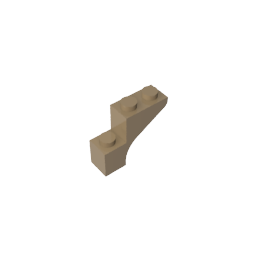 Gobricks,Brick Arch 1 x 3 x 2,88292