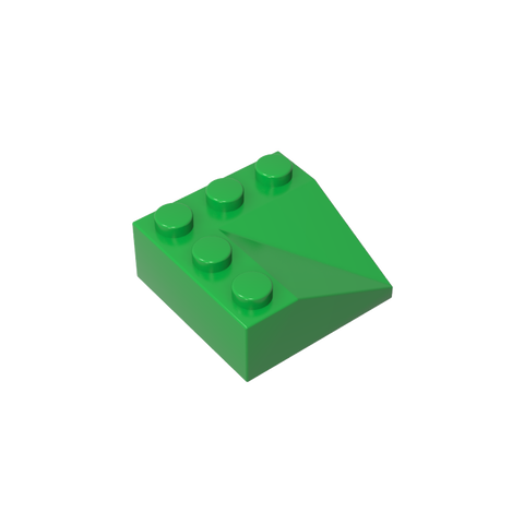 Gobricks,Slope 33° 3 x 3 Double Concave,99301