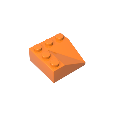 Gobricks,Slope 33° 3 x 3 Double Concave,99301