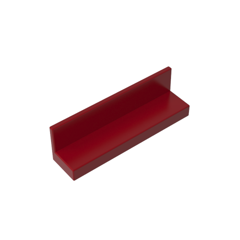 Gobricks,Panel 1 x 4 x 1 with Rounded Corners [Thin Wall],15207,30413,43337,35255