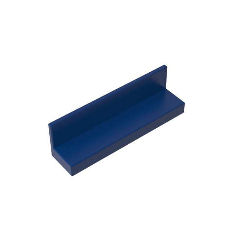 Gobricks,Panel 1 x 4 x 1 with Rounded Corners [Thin Wall],15207,30413,43337,35255