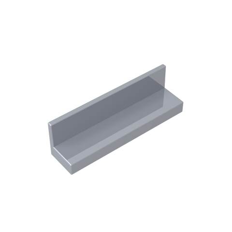 Gobricks,Panel 1 x 4 x 1 with Rounded Corners [Thin Wall],15207,30413,43337,35255