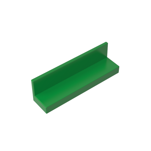 Gobricks,Panel 1 x 4 x 1 with Rounded Corners [Thin Wall],15207,30413,43337,35255