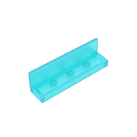 Gobricks,Panel 1 x 4 x 1 with Rounded Corners [Thin Wall],15207,30413,43337,35255