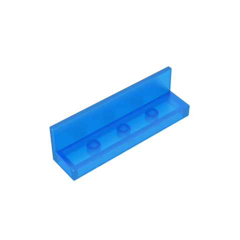Gobricks,Panel 1 x 4 x 1 with Rounded Corners [Thin Wall],15207,30413,43337,35255