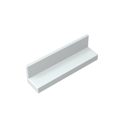 Gobricks,Panel 1 x 4 x 1 with Rounded Corners [Thin Wall],15207,30413,43337,35255