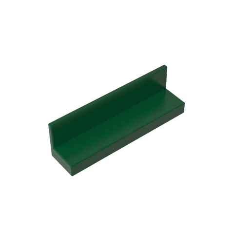 Gobricks,Panel 1 x 4 x 1 with Rounded Corners [Thin Wall],15207,30413,43337,35255