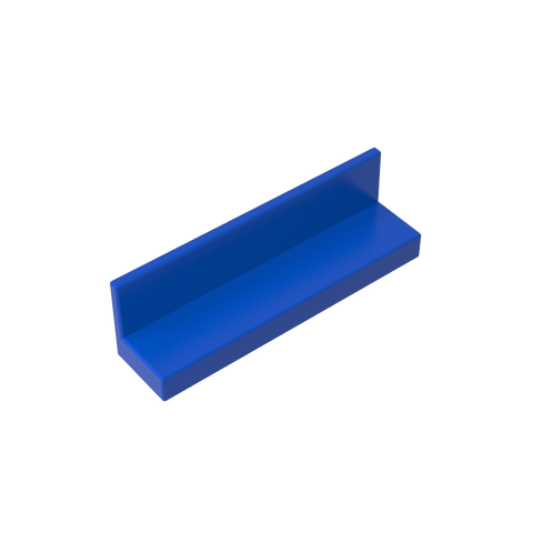 Gobricks,Panel 1 x 4 x 1 with Rounded Corners [Thin Wall],15207,30413,43337,35255