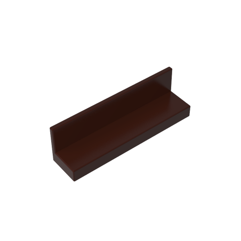Gobricks,Panel 1 x 4 x 1 with Rounded Corners [Thin Wall],15207,30413,43337,35255