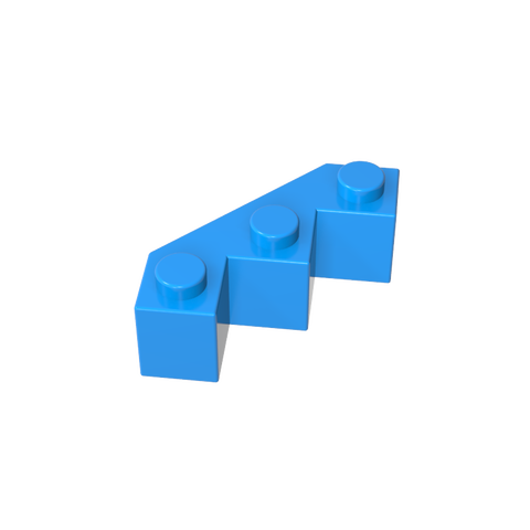 Gobricks,Wedge 3 x 3 Facet,2462