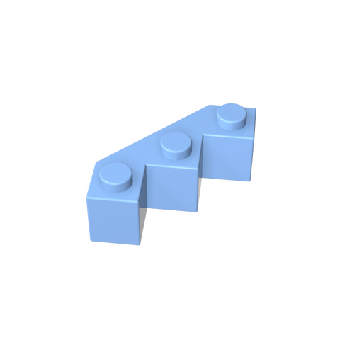 Gobricks,Wedge 3 x 3 Facet,2462
