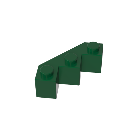 Gobricks,Wedge 3 x 3 Facet,2462