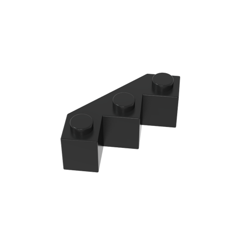 Gobricks,Wedge 3 x 3 Facet,2462