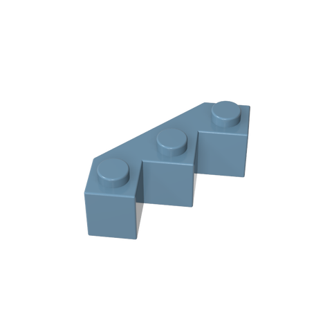 Gobricks,Wedge 3 x 3 Facet,2462