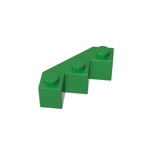Gobricks,Wedge 3 x 3 Facet,2462