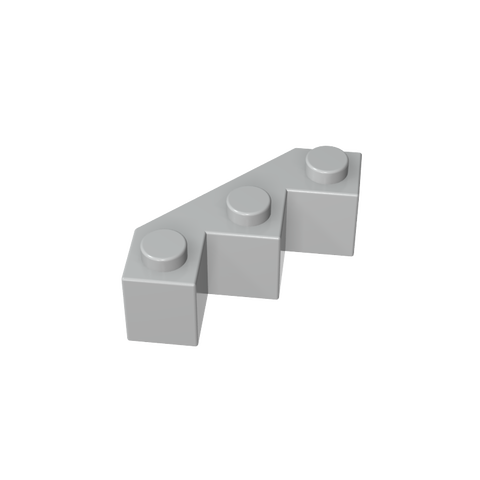 Gobricks,Wedge 3 x 3 Facet,2462