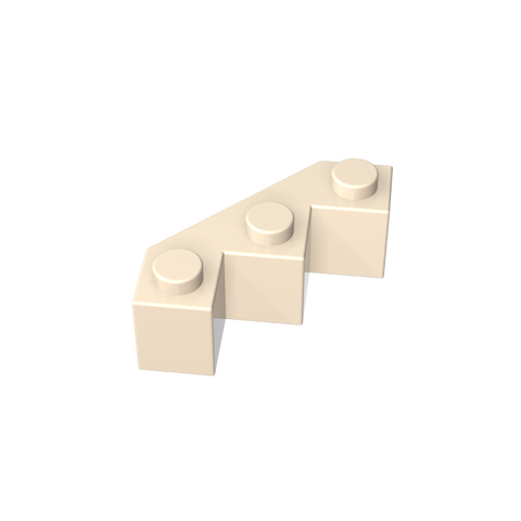 Gobricks,Wedge 3 x 3 Facet,2462