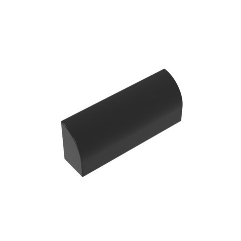 Gobricks,Brick Curved 1 x 4 x 1 1/3 No Studs, Curved Top,6191,10314