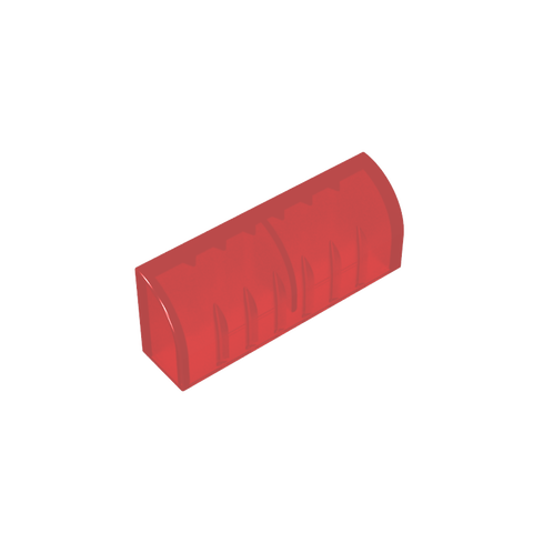 Gobricks,Brick Curved 1 x 4 x 1 1/3 No Studs, Curved Top,6191,10314