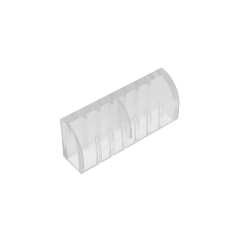 Gobricks,Brick Curved 1 x 4 x 1 1/3 No Studs, Curved Top,6191,10314