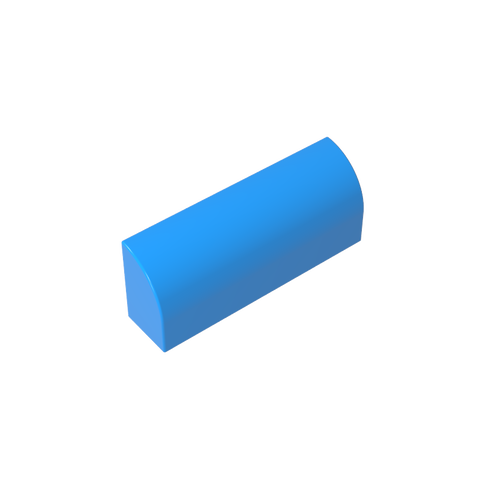 Gobricks,Brick Curved 1 x 4 x 1 1/3 No Studs, Curved Top,6191,10314