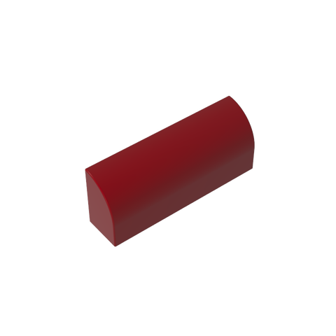 Gobricks,Brick Curved 1 x 4 x 1 1/3 No Studs, Curved Top,6191,10314