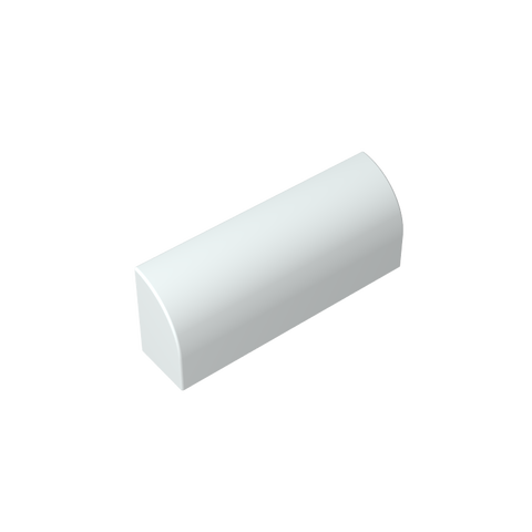 Gobricks,Brick Curved 1 x 4 x 1 1/3 No Studs, Curved Top,6191,10314