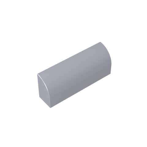 Gobricks,Brick Curved 1 x 4 x 1 1/3 No Studs, Curved Top,6191,10314