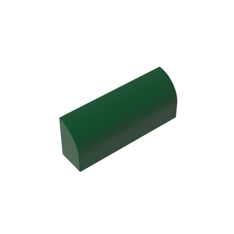 Gobricks,Brick Curved 1 x 4 x 1 1/3 No Studs, Curved Top,6191,10314