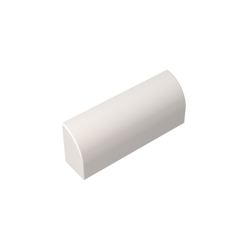 Gobricks,Brick Curved 1 x 4 x 1 1/3 No Studs, Curved Top,6191,10314