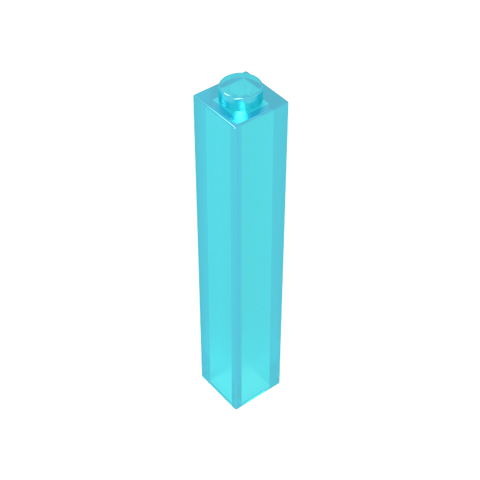Gobricks,Brick 1 x 1 x 5 with Blocked Open or Hollow Stud,2453,2453a,2453b