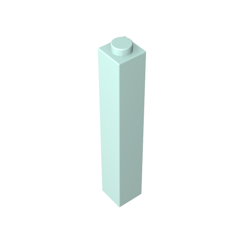Gobricks,Brick 1 x 1 x 5 with Blocked Open or Hollow Stud,2453,2453a,2453b