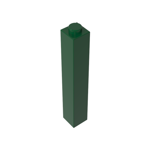Gobricks,Brick 1 x 1 x 5 with Blocked Open or Hollow Stud,2453,2453a,2453b