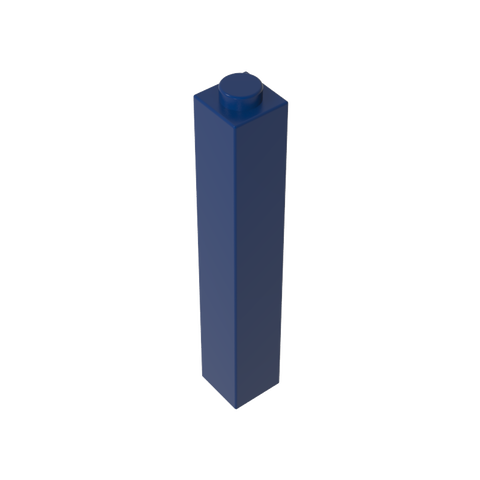 Gobricks,Brick 1 x 1 x 5 with Blocked Open or Hollow Stud,2453,2453a,2453b