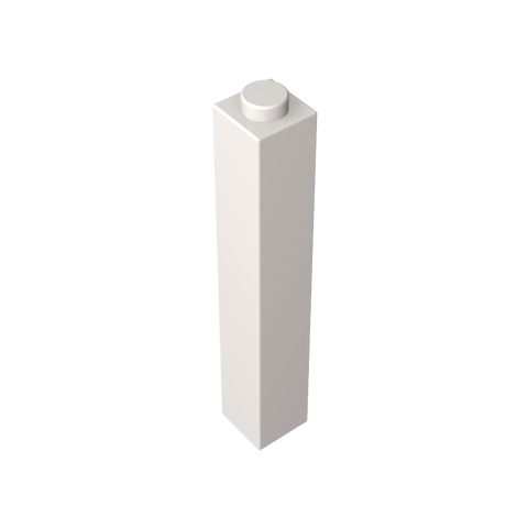 Gobricks,Brick 1 x 1 x 5 with Blocked Open or Hollow Stud,2453,2453a,2453b