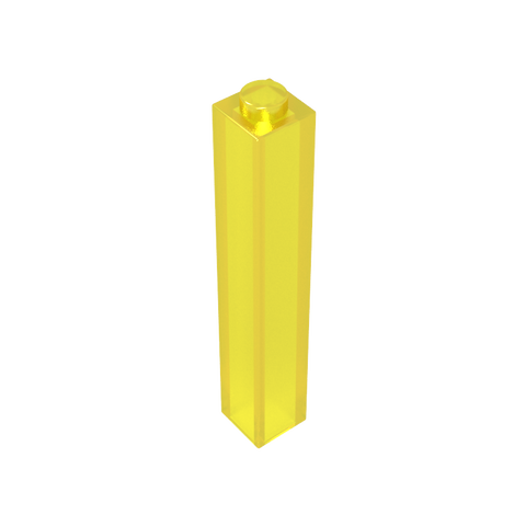 Gobricks,Brick 1 x 1 x 5 with Blocked Open or Hollow Stud,2453,2453a,2453b