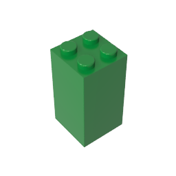 Gobricks,Brick 2 x 2 x 3,30145