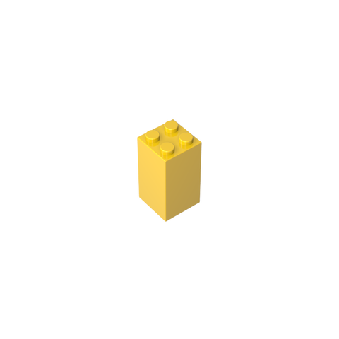 Gobricks,Brick 2 x 2 x 3,30145