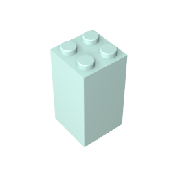 Gobricks,Brick 2 x 2 x 3,30145